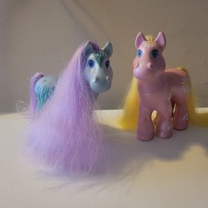 Vintage 1992 Cabbage Patch Kids Ponies Set of 2